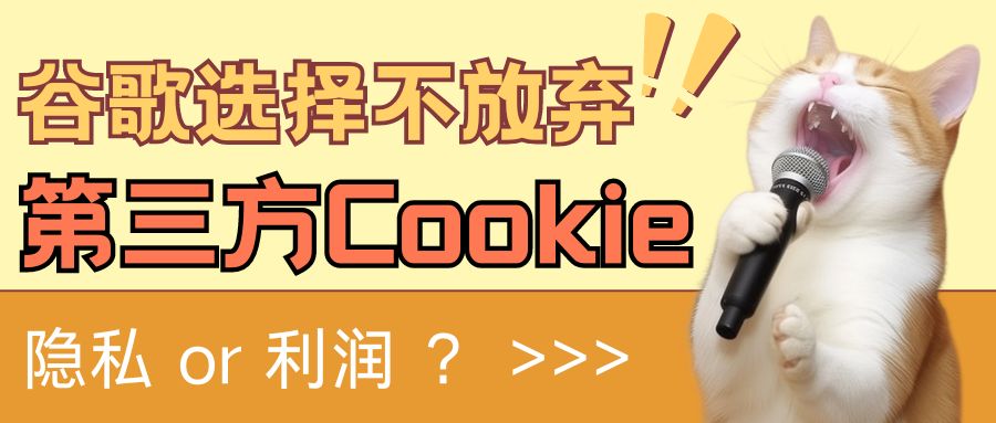 家人們，谷歌決定不抛棄第三方Cookie了！這意味着什麽？